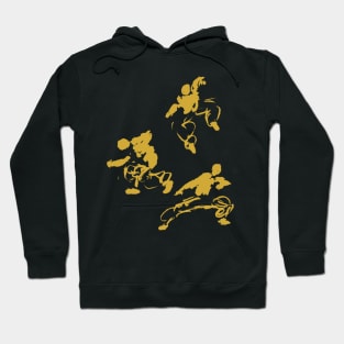 Kungfu / Shaolin figures INK Hoodie